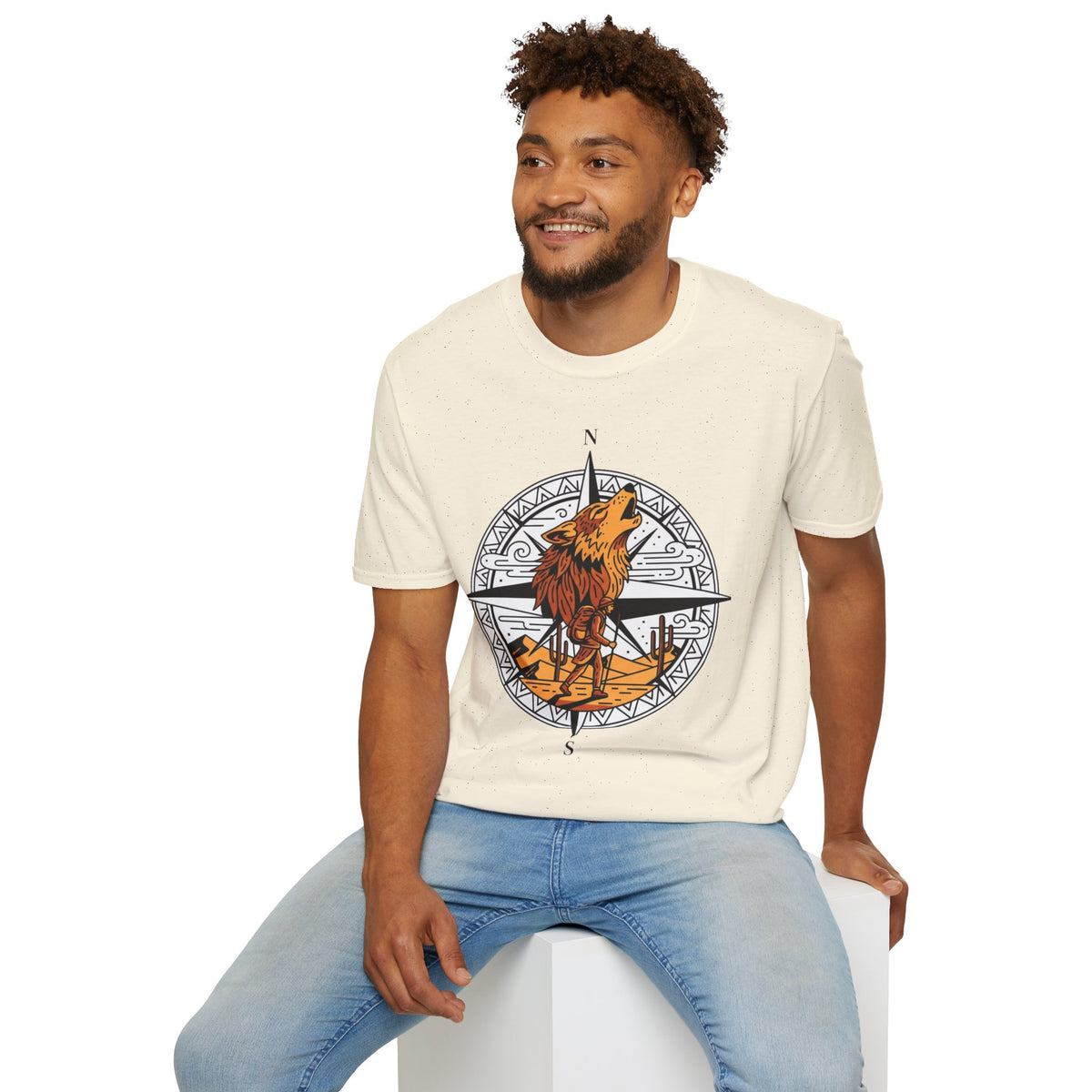 D78 Wolf Trail — T-shirt loup aventure