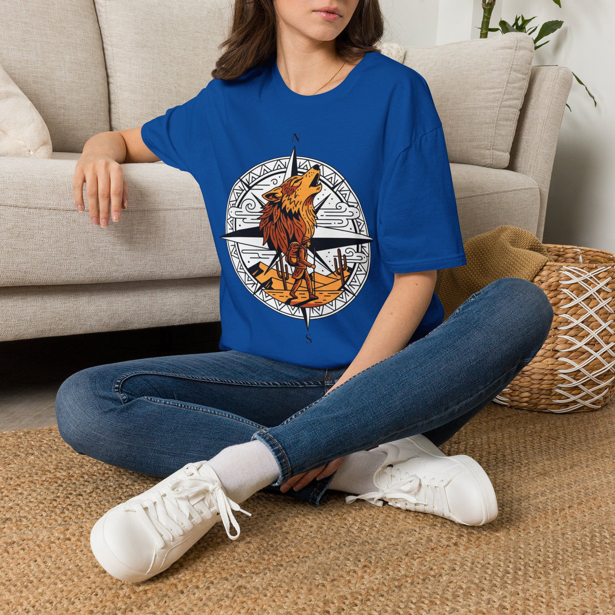 D78 Wolf Trail — T-shirt loup aventure