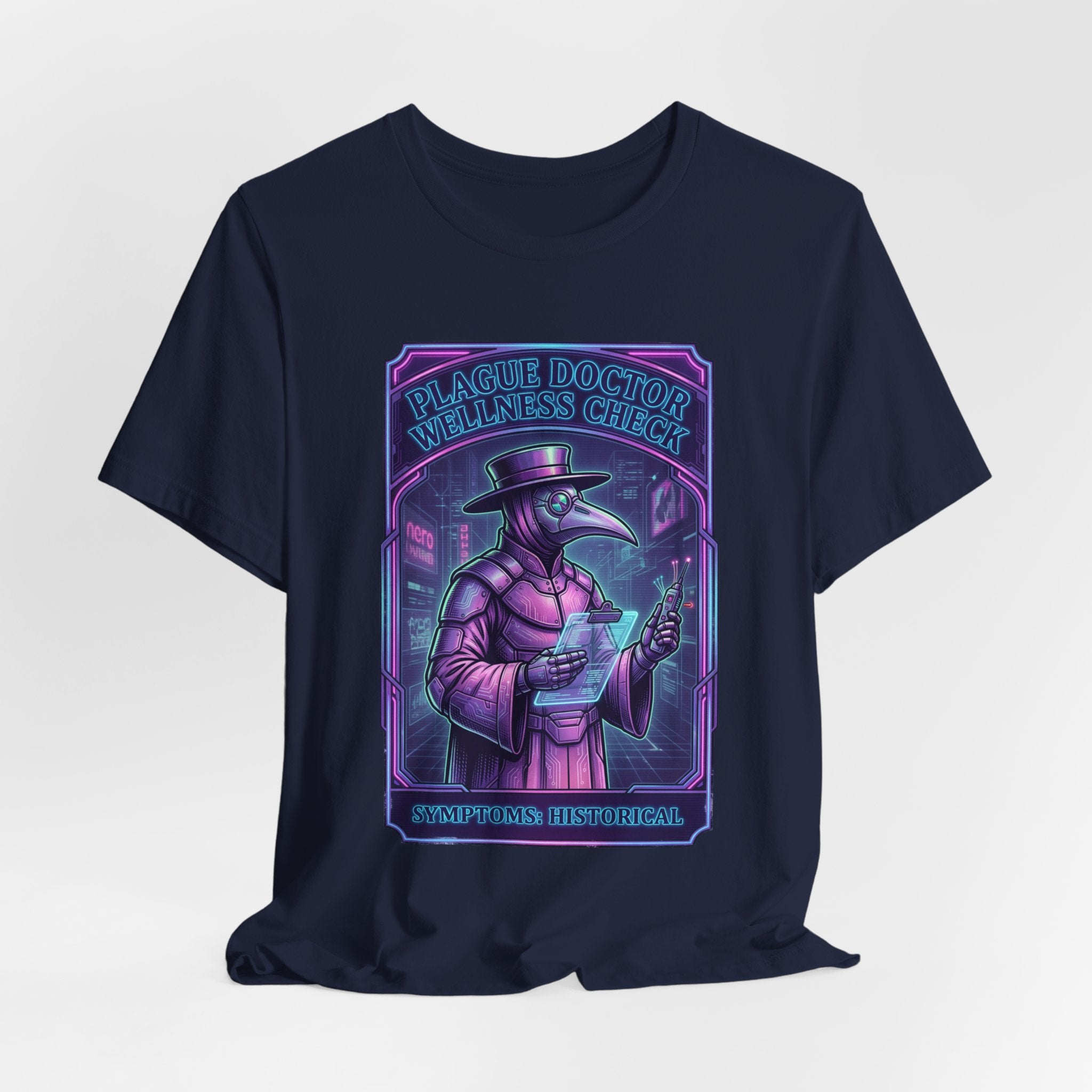 Plague Doctor Illustration Tee | History Humor, Medieval Medical Poster