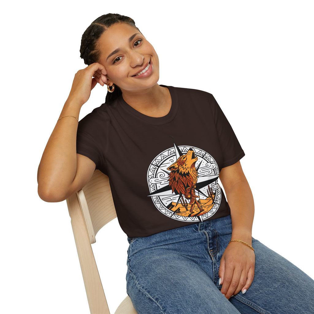 D78 Wolf Trail — T-shirt loup aventure