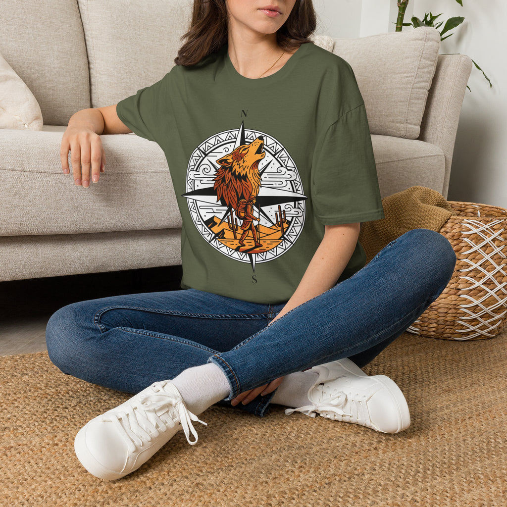 D78 Wolf Trail — T-shirt loup aventure