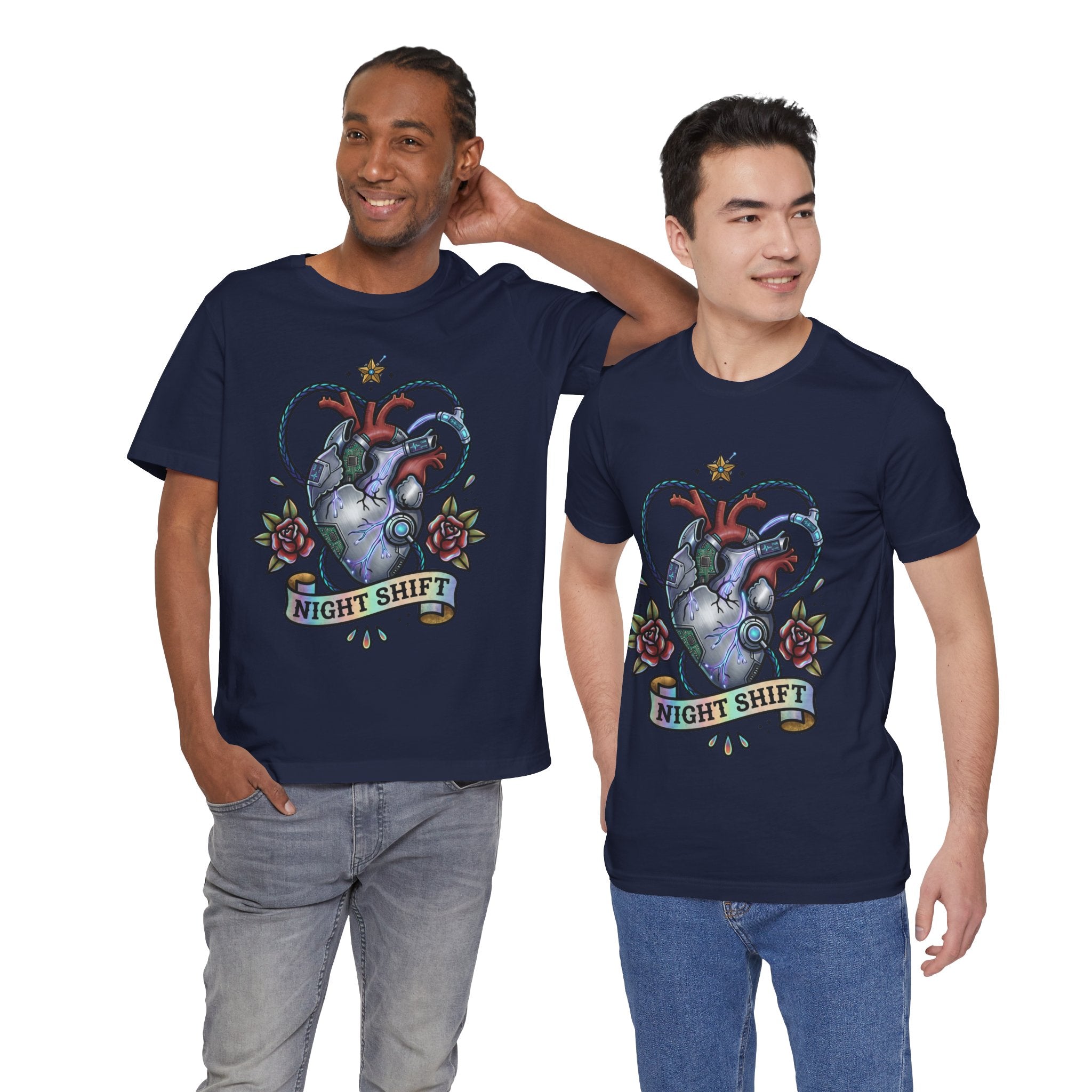 D78 Graveyard Shift — Anatomical T-shirt