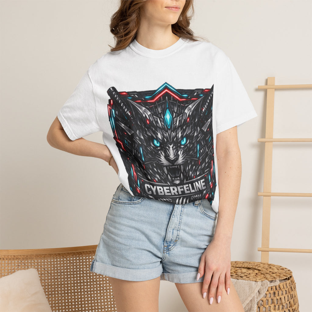 T-shirt cyberfeline unisexe