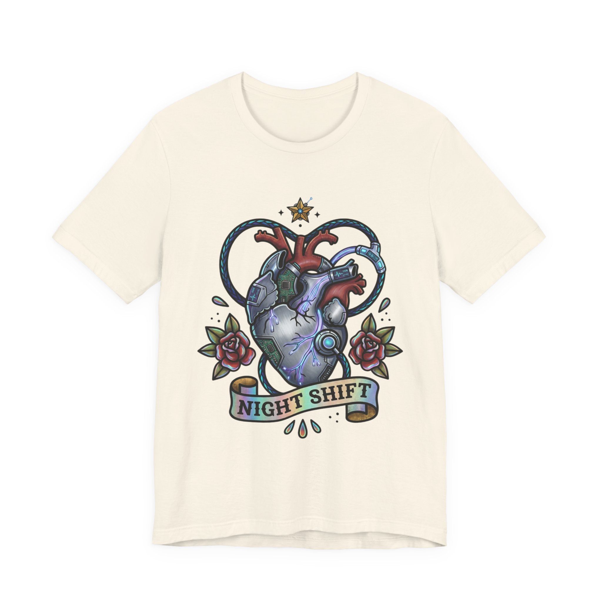 D78 Graveyard Shift — Anatomical T-shirt