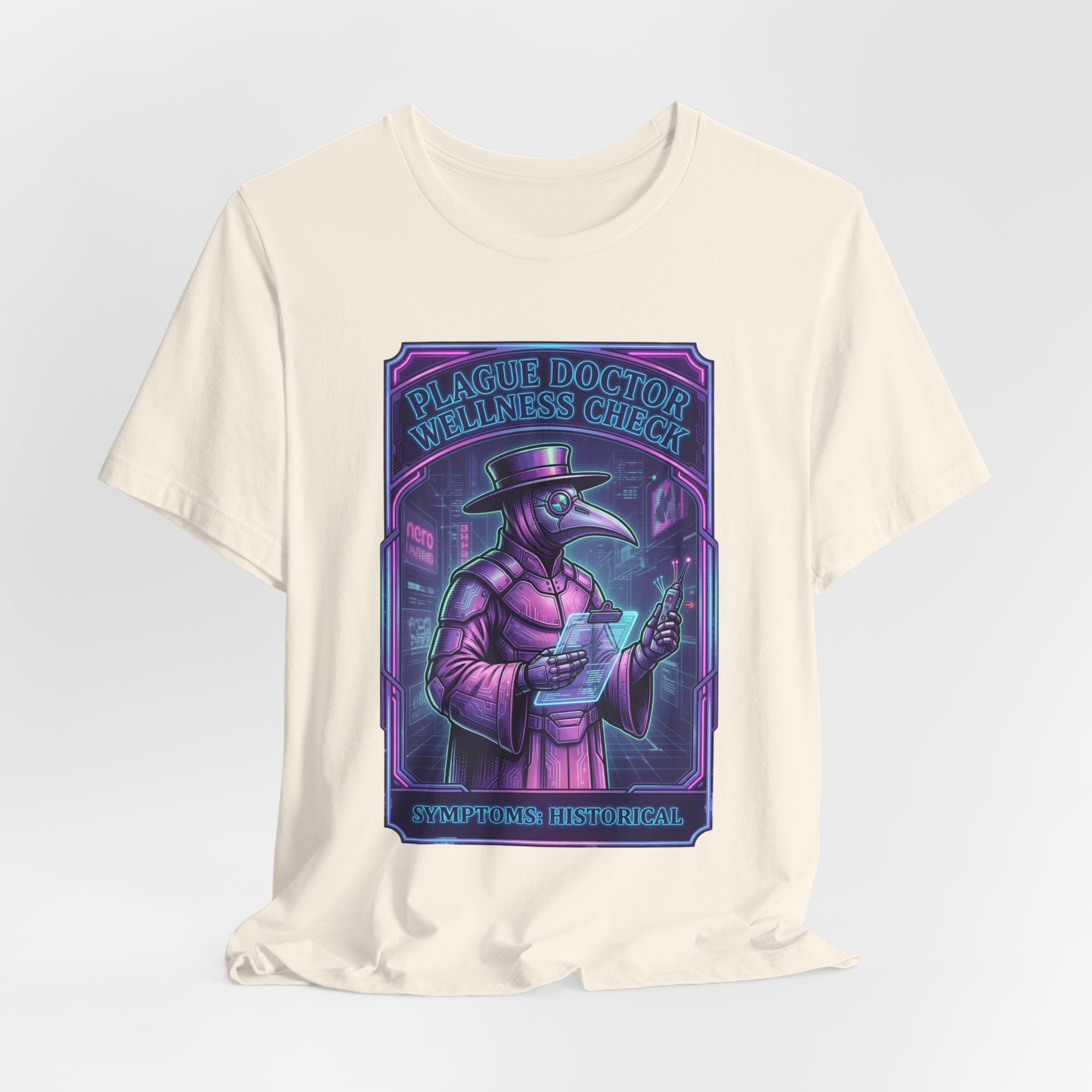 Plague Doctor Illustration Tee | History Humor, Medieval Medical Poster