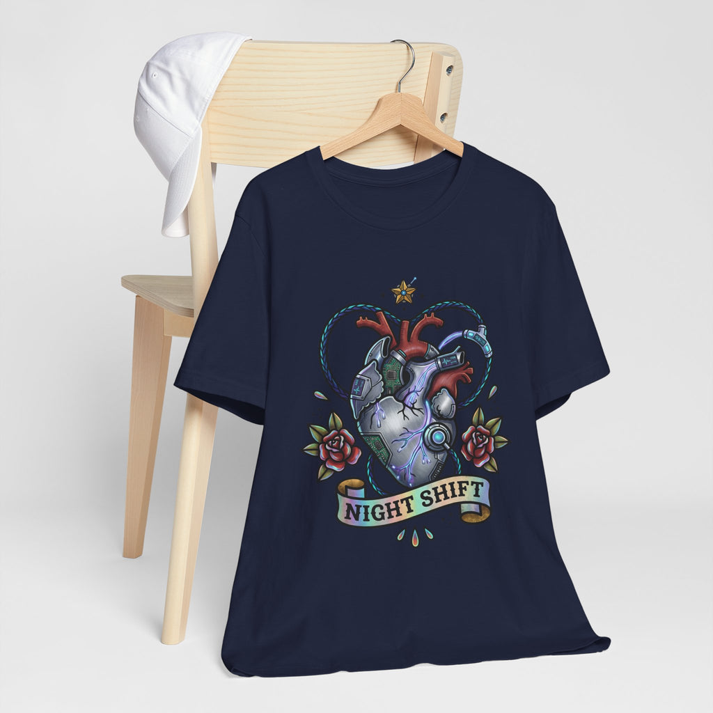 D78 Graveyard Shift — Anatomical T-shirt