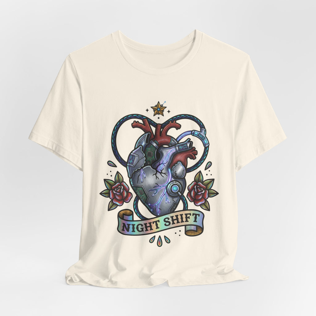 D78 Graveyard Shift — Anatomical T-shirt