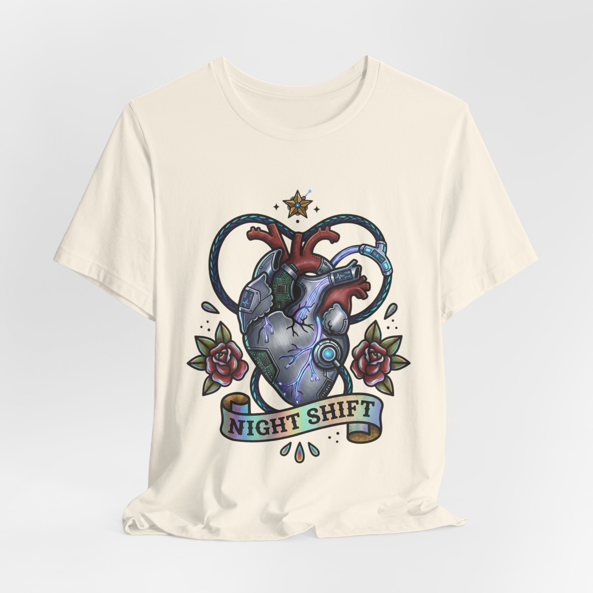 D78 Graveyard Shift — Anatomical T-shirt