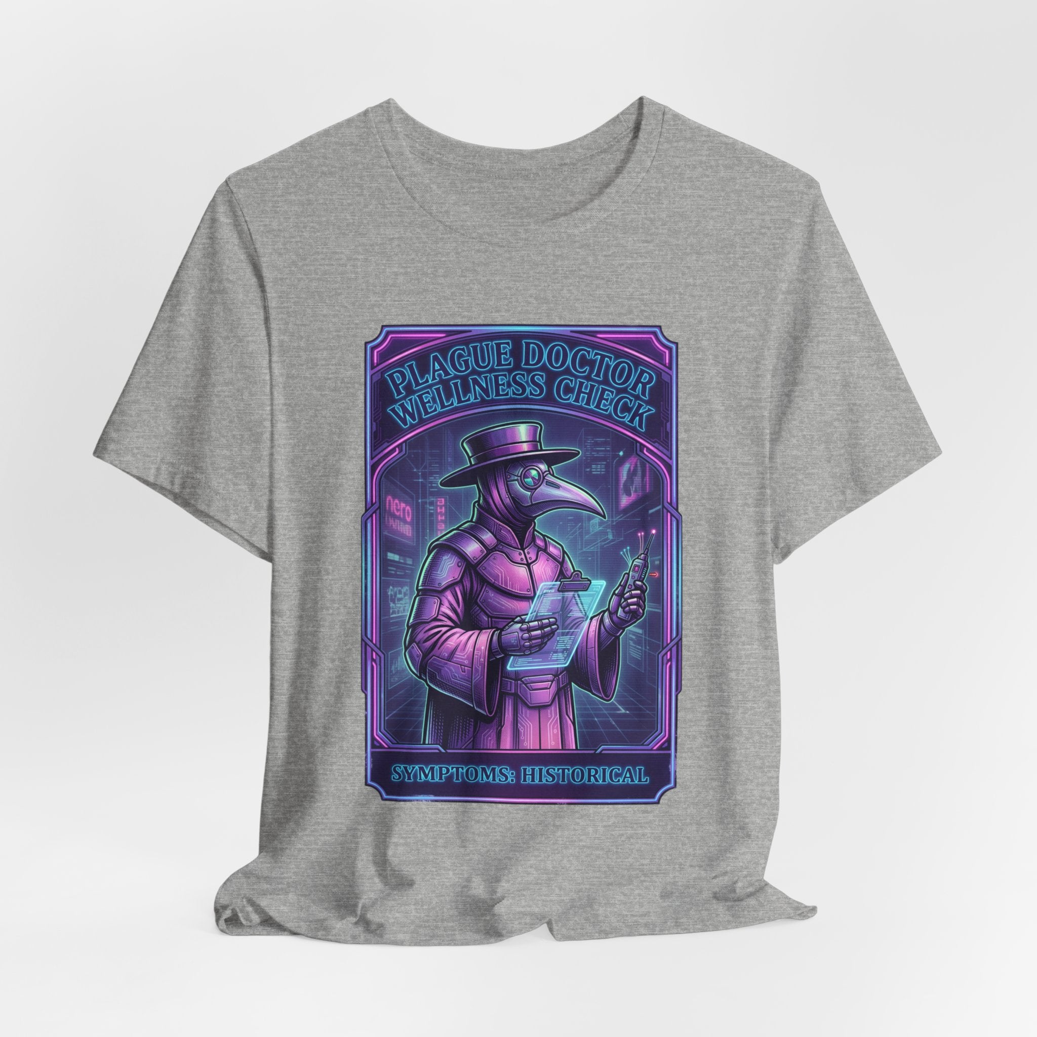 Plague Doctor Illustration Tee | History Humor, Medieval Medical Poster