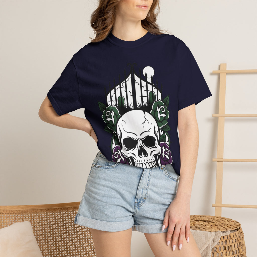 Skull & Rose Gate T-Shirt