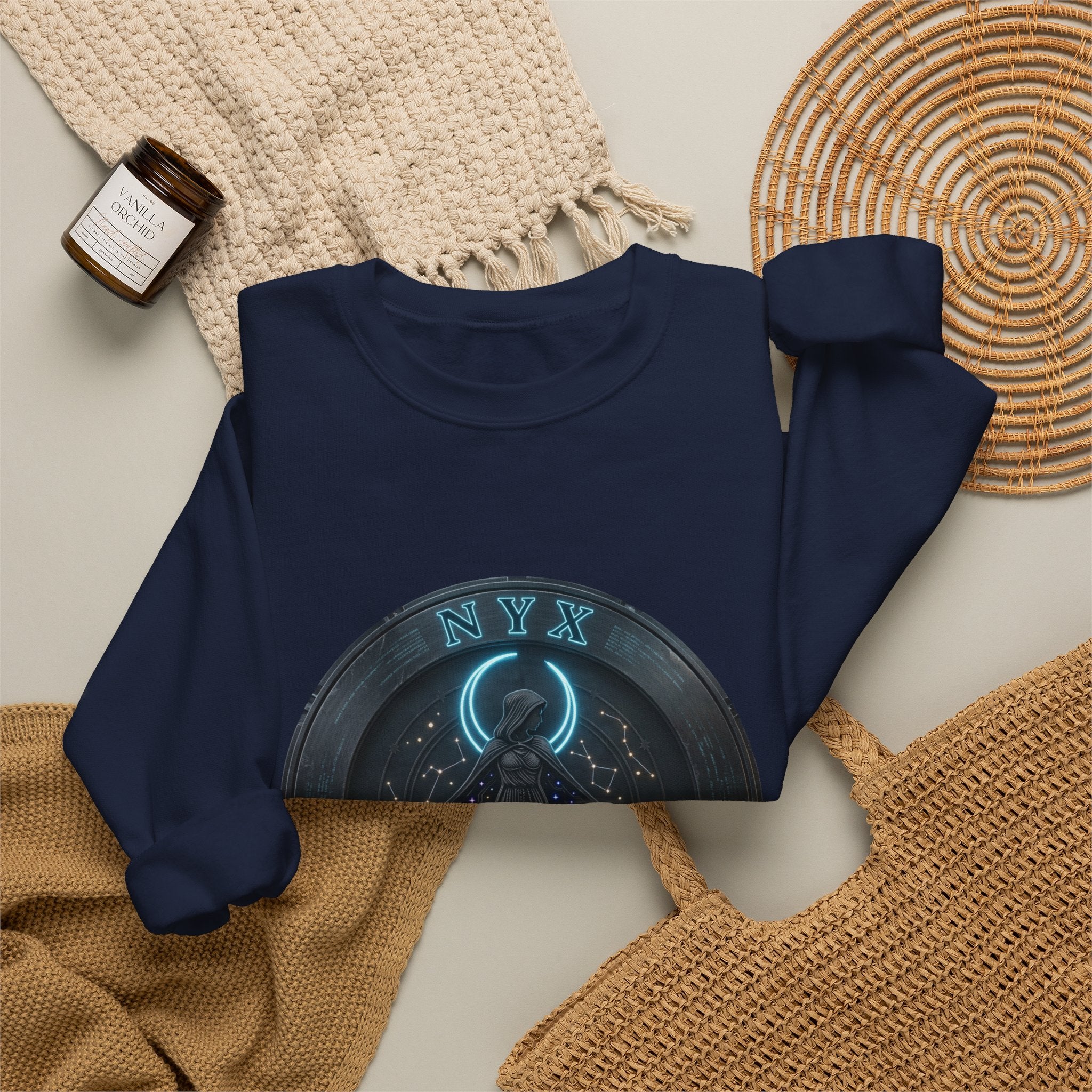 Nyx Night Study Sweatshirt | Greek Mythology, Mythcore Dark Academia