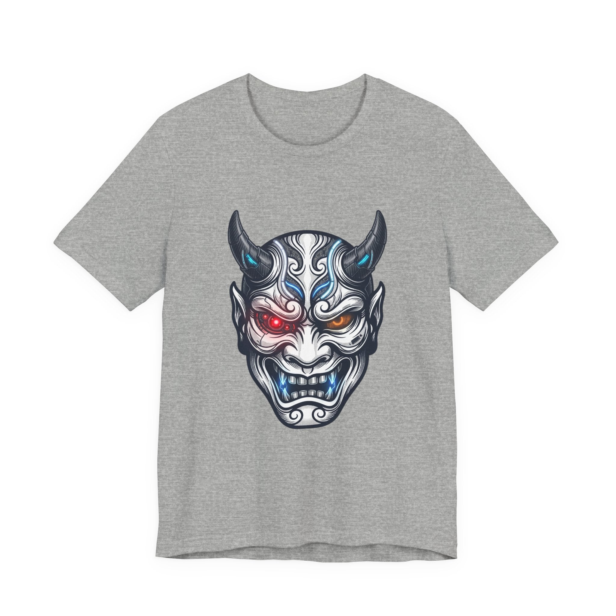 Hannya Mask Tee | Traditional Tattoo-Inspired, Vintage Flash Demon Mask