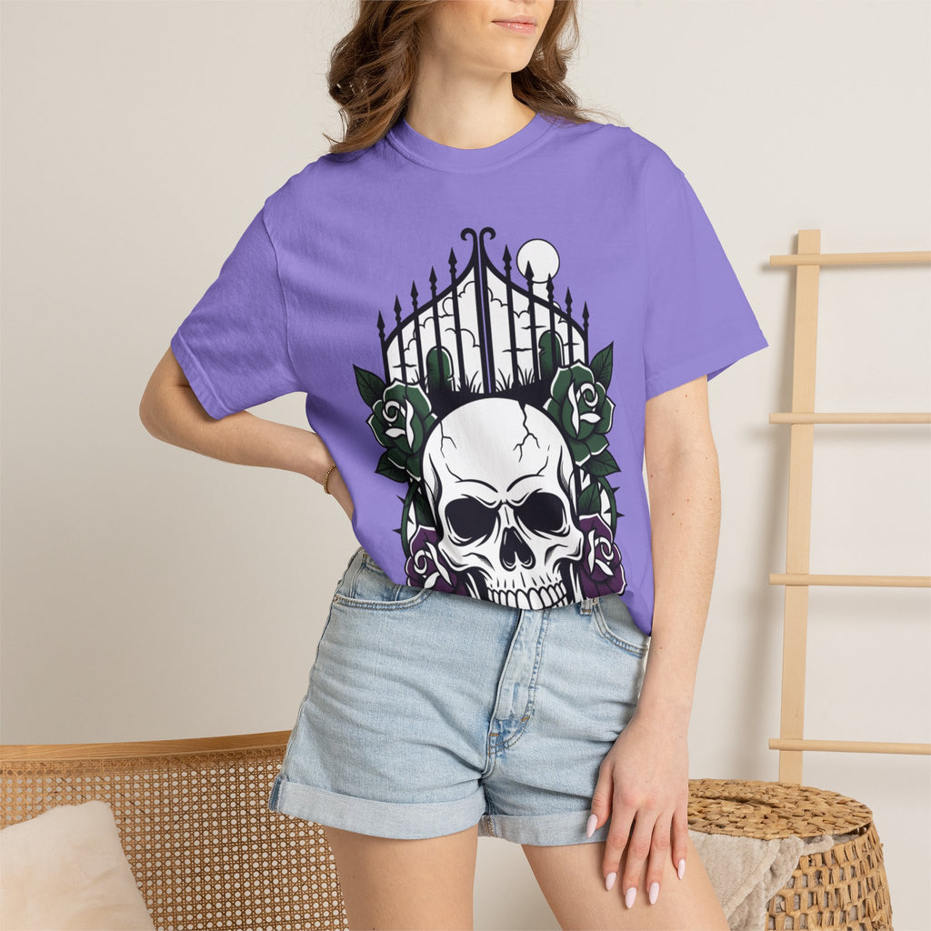 Skull & Rose Gate T-Shirt