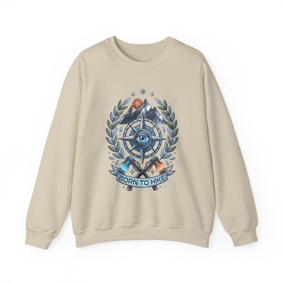Sweat boussole aventure vintage — D78 Urban Nomad