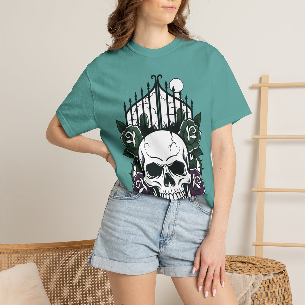 Skull & Rose Gate T-Shirt
