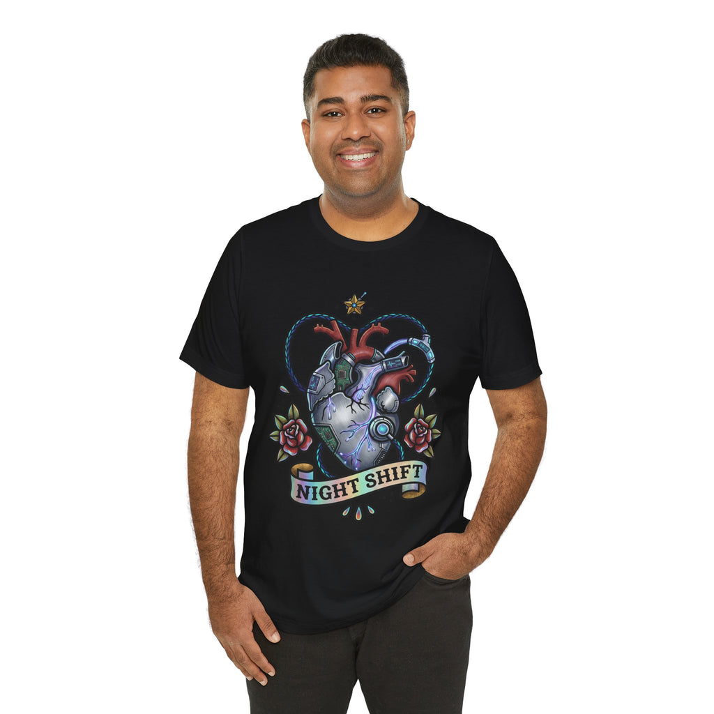 D78 Graveyard Shift — Anatomical T-shirt