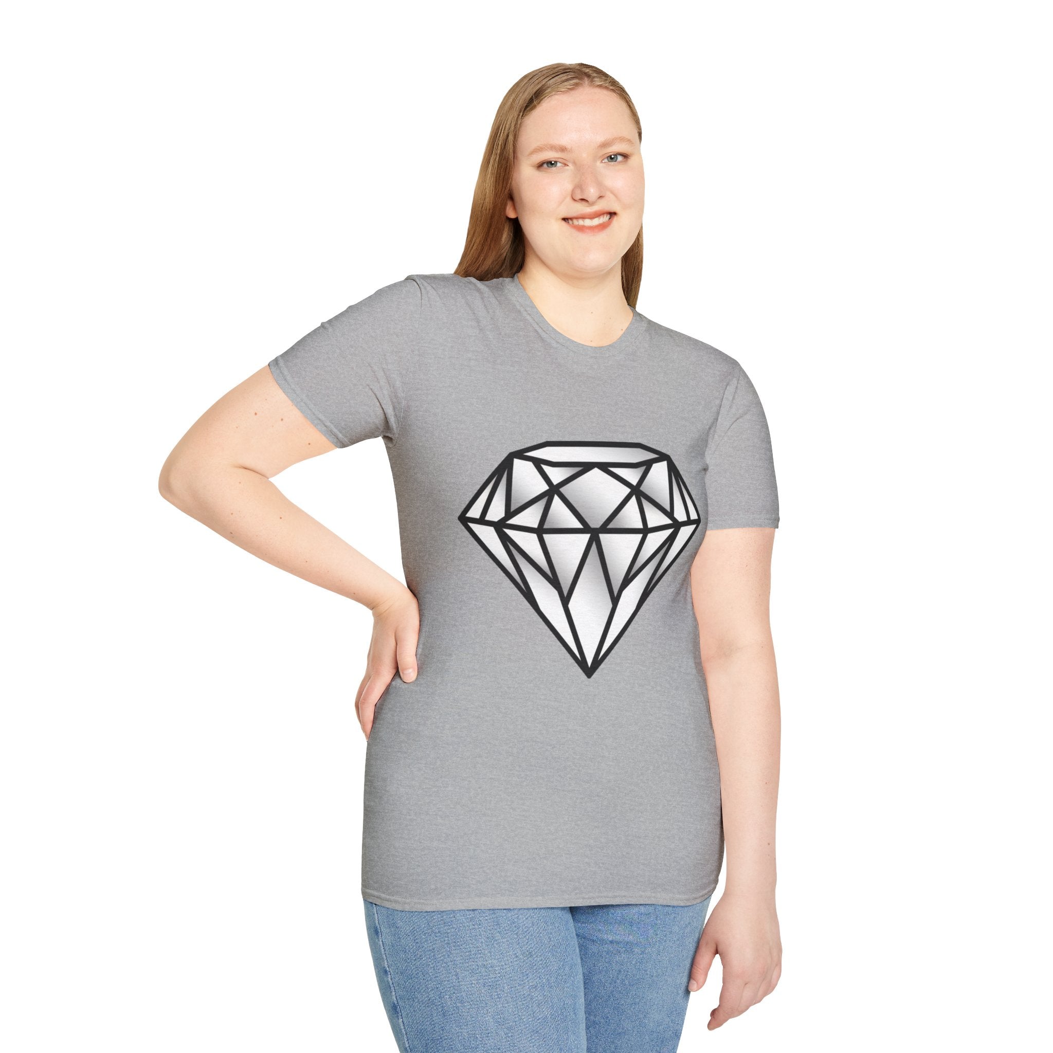 D78 Essentials — Gemstone Diamond T-shirt
