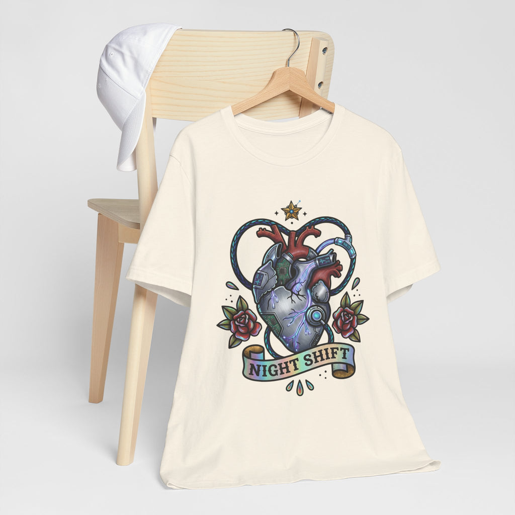 D78 Graveyard Shift — Anatomical T-shirt