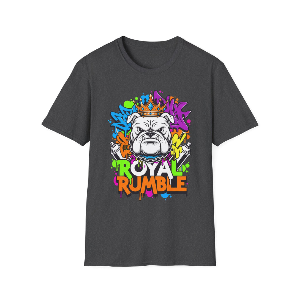 Bulldog Royal Rumble T-Shirt — Colorful Crown Streetwear Tee