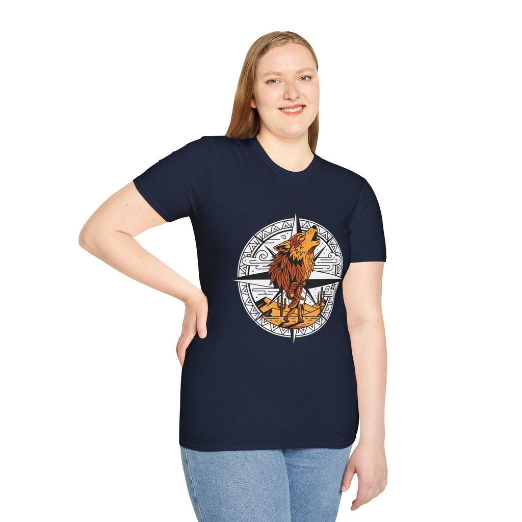 D78 Wolf Trail — T-shirt loup aventure