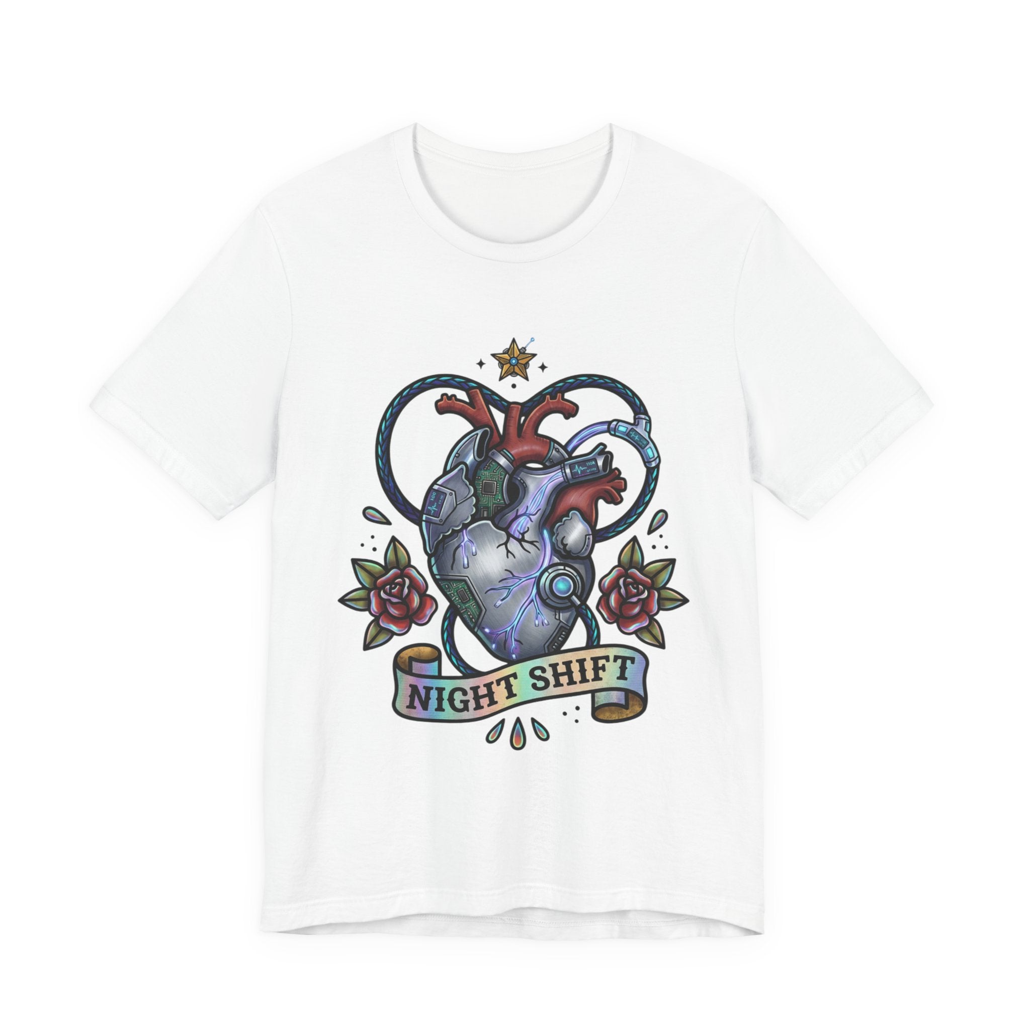 D78 Graveyard Shift — Anatomical T-shirt
