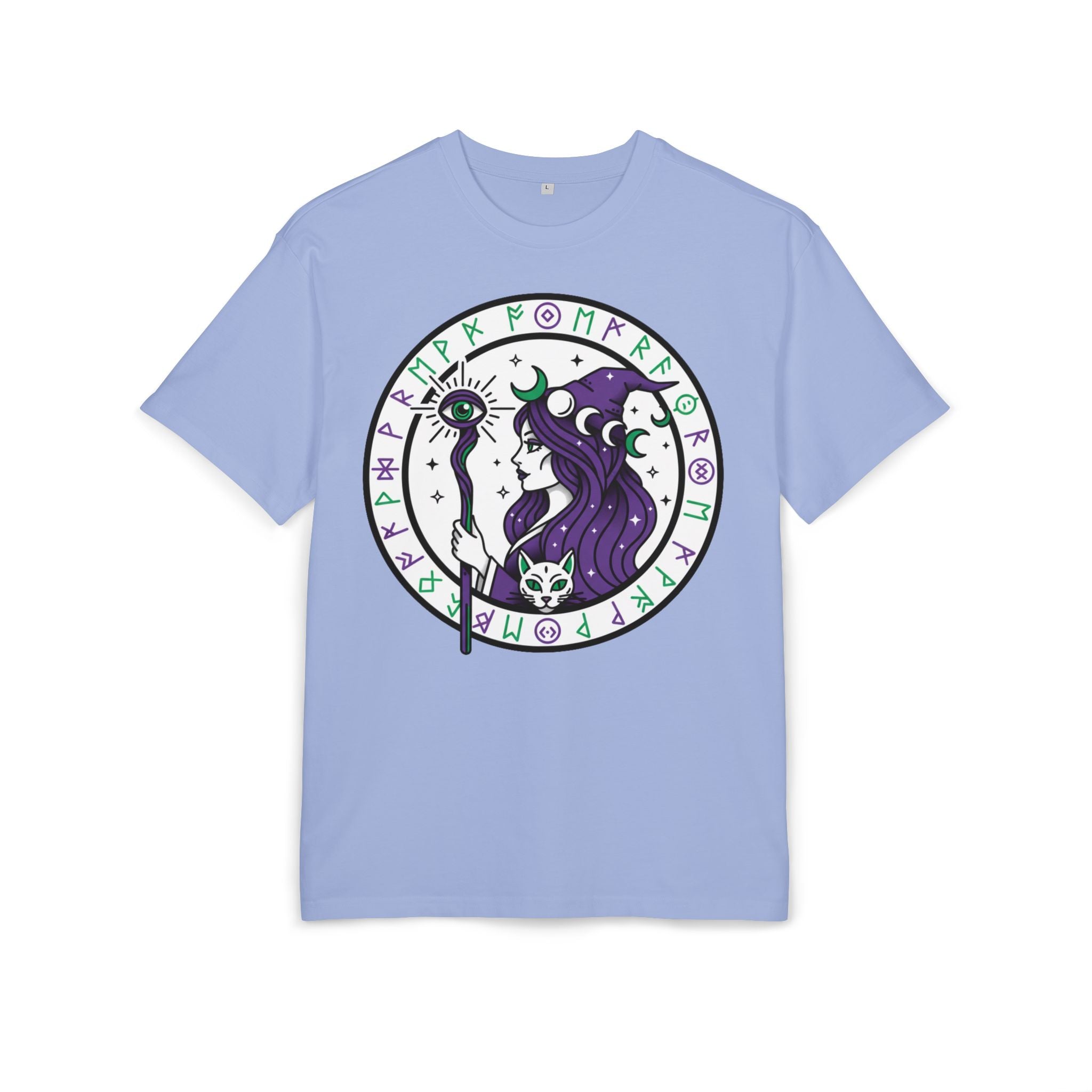 D78 Mystic Circle — Runic Witch T-shirt