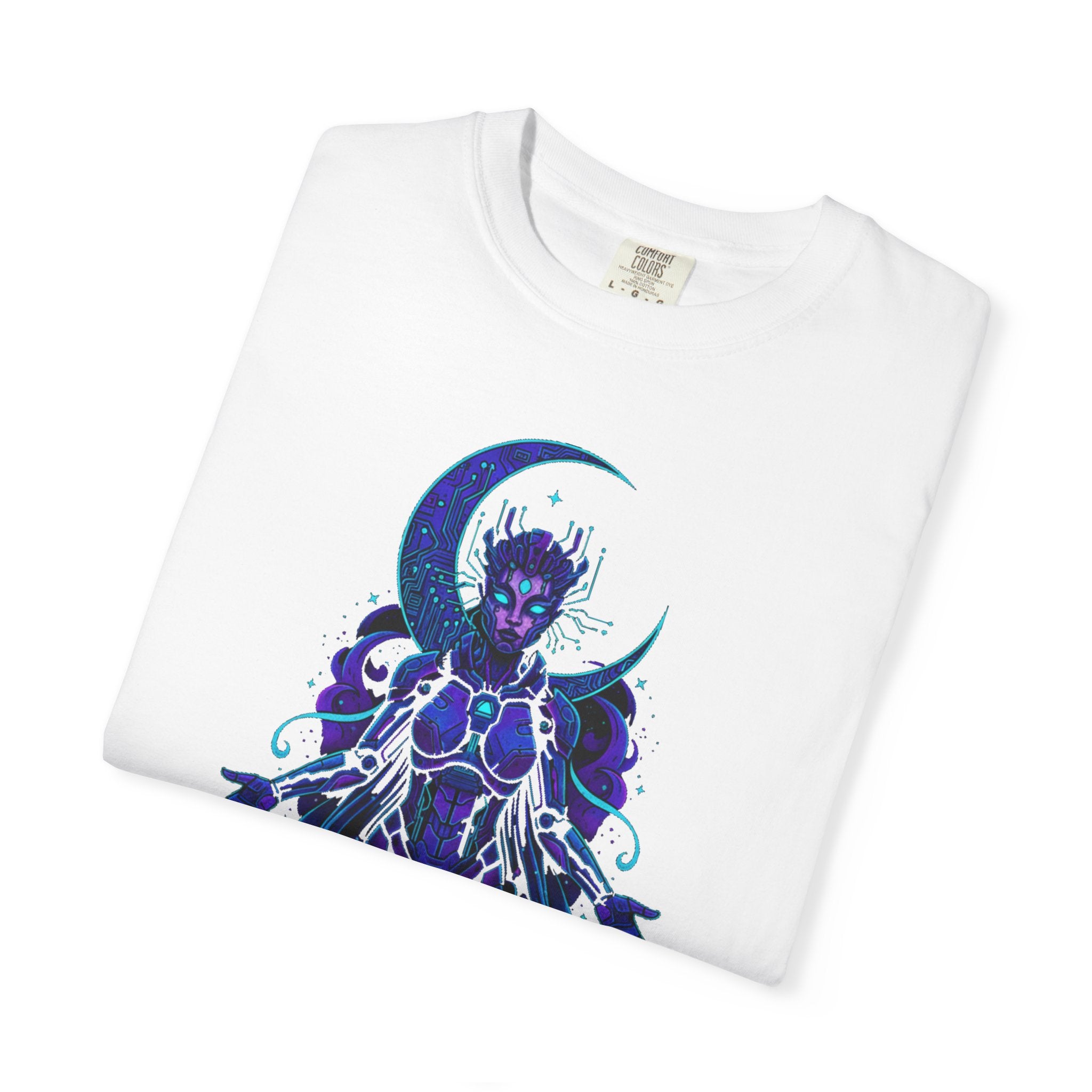 Mystic Moon Djinn T-Shirt — Cosmic Genie Graphic Tee