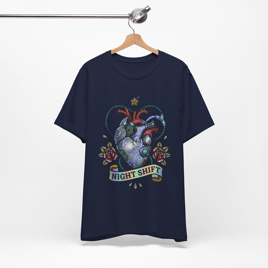 D78 Graveyard Shift — Anatomical T-shirt