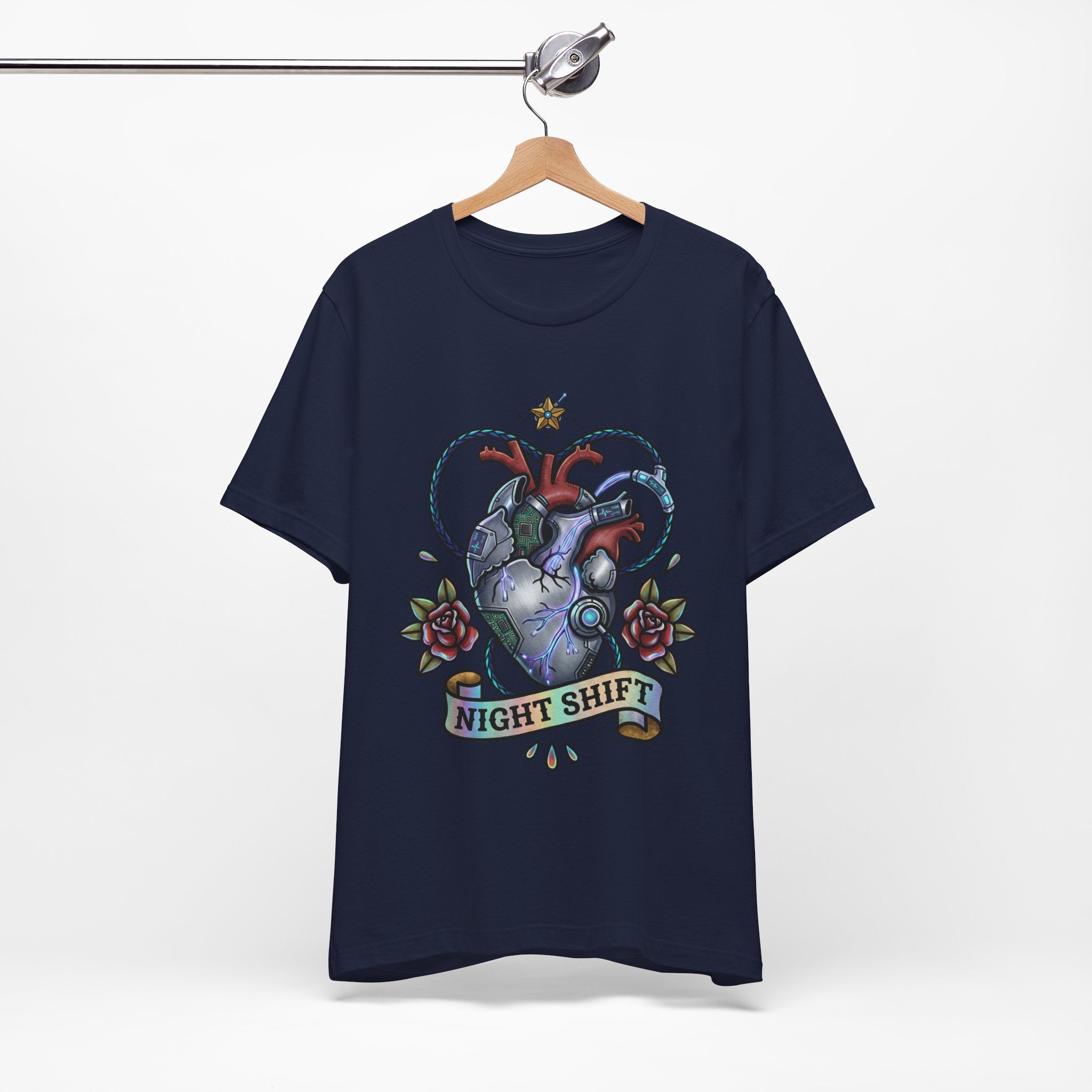 D78 Graveyard Shift — Anatomical T-shirt