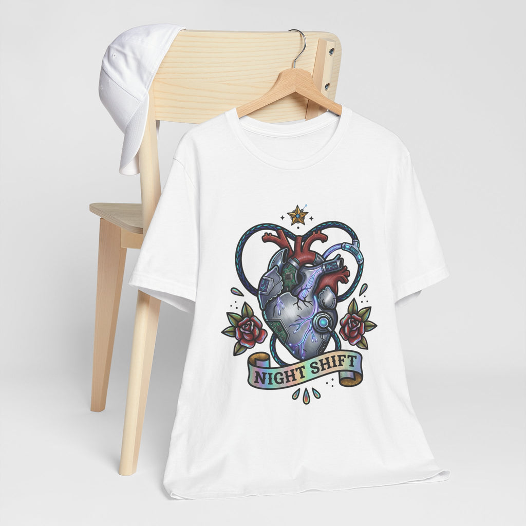 D78 Graveyard Shift — Anatomical T-shirt