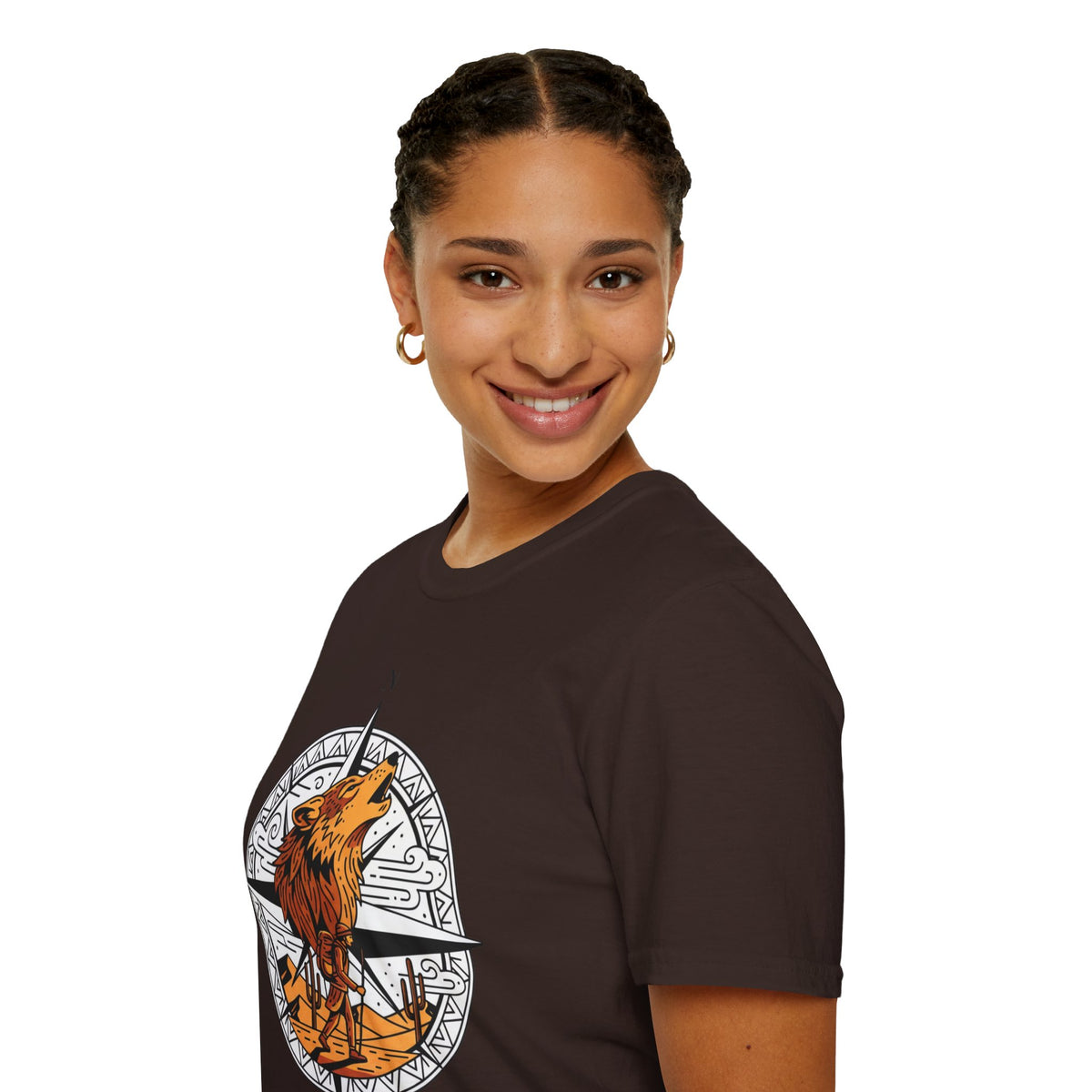 D78 Wolf Trail — T-shirt loup aventure