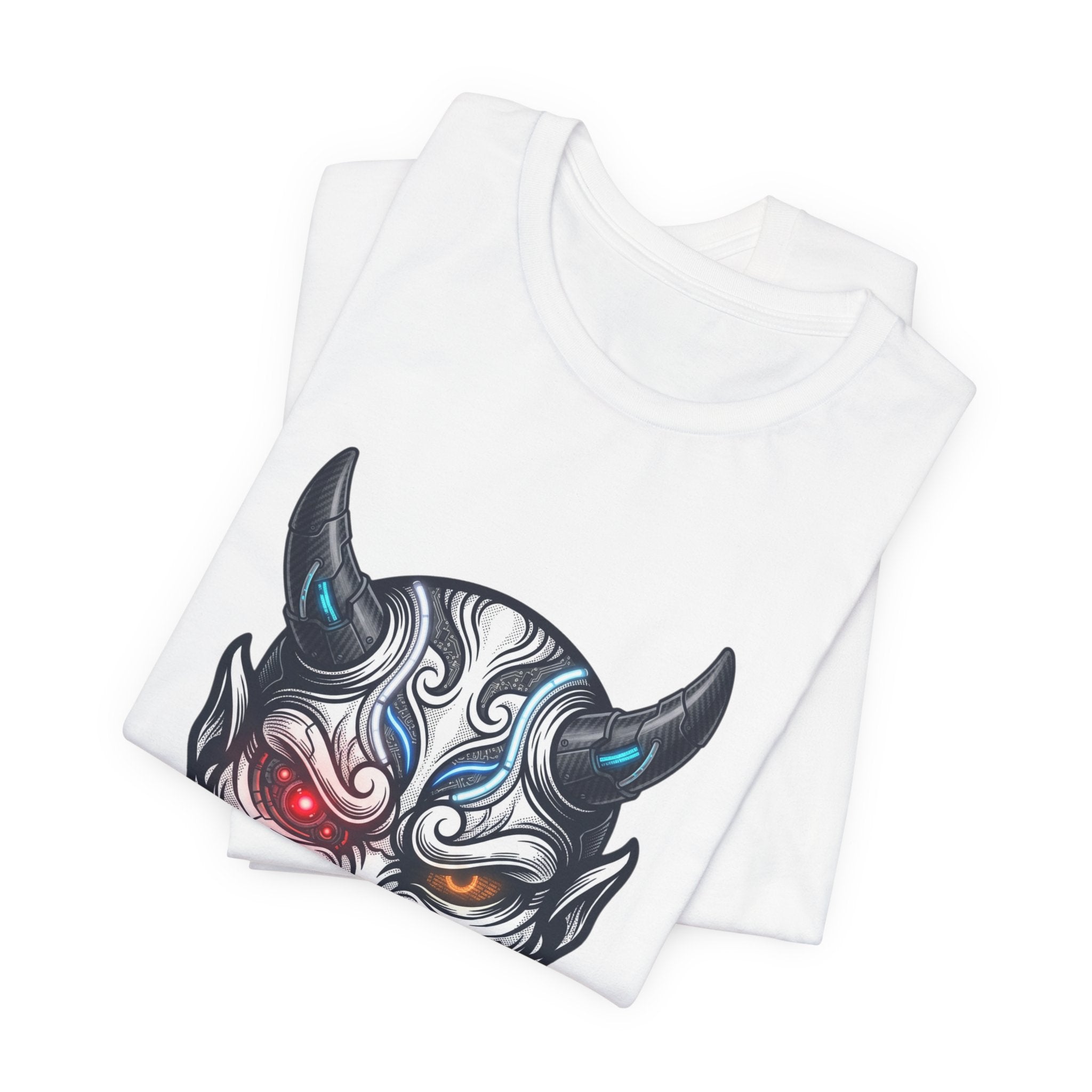 Hannya Mask Tee | Traditional Tattoo-Inspired, Vintage Flash Demon Mask