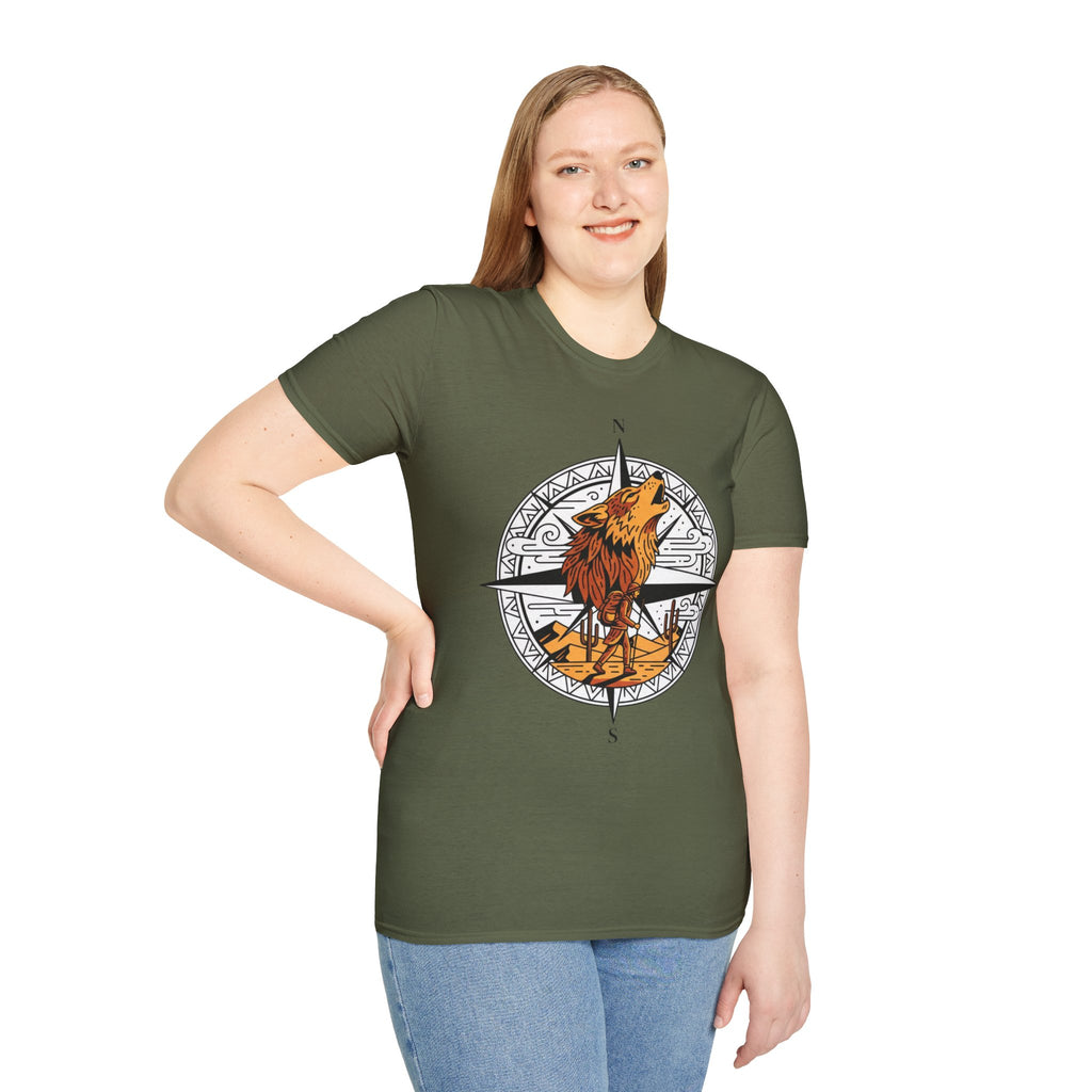 D78 Wolf Trail — T-shirt loup aventure