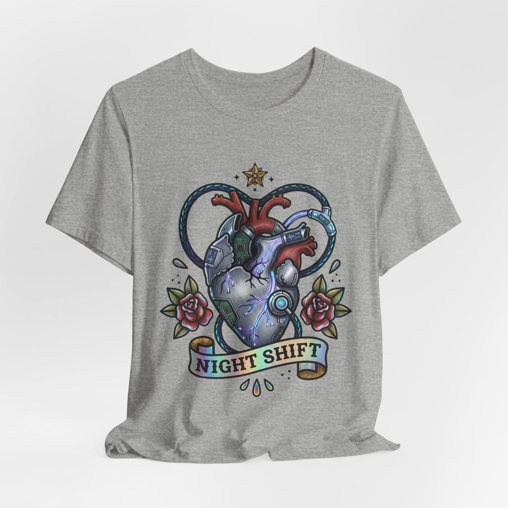 D78 Graveyard Shift — Anatomical T-shirt