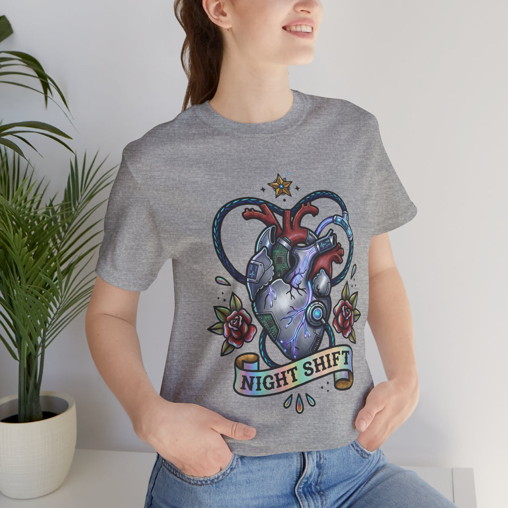 D78 Graveyard Shift — Anatomical T-shirt