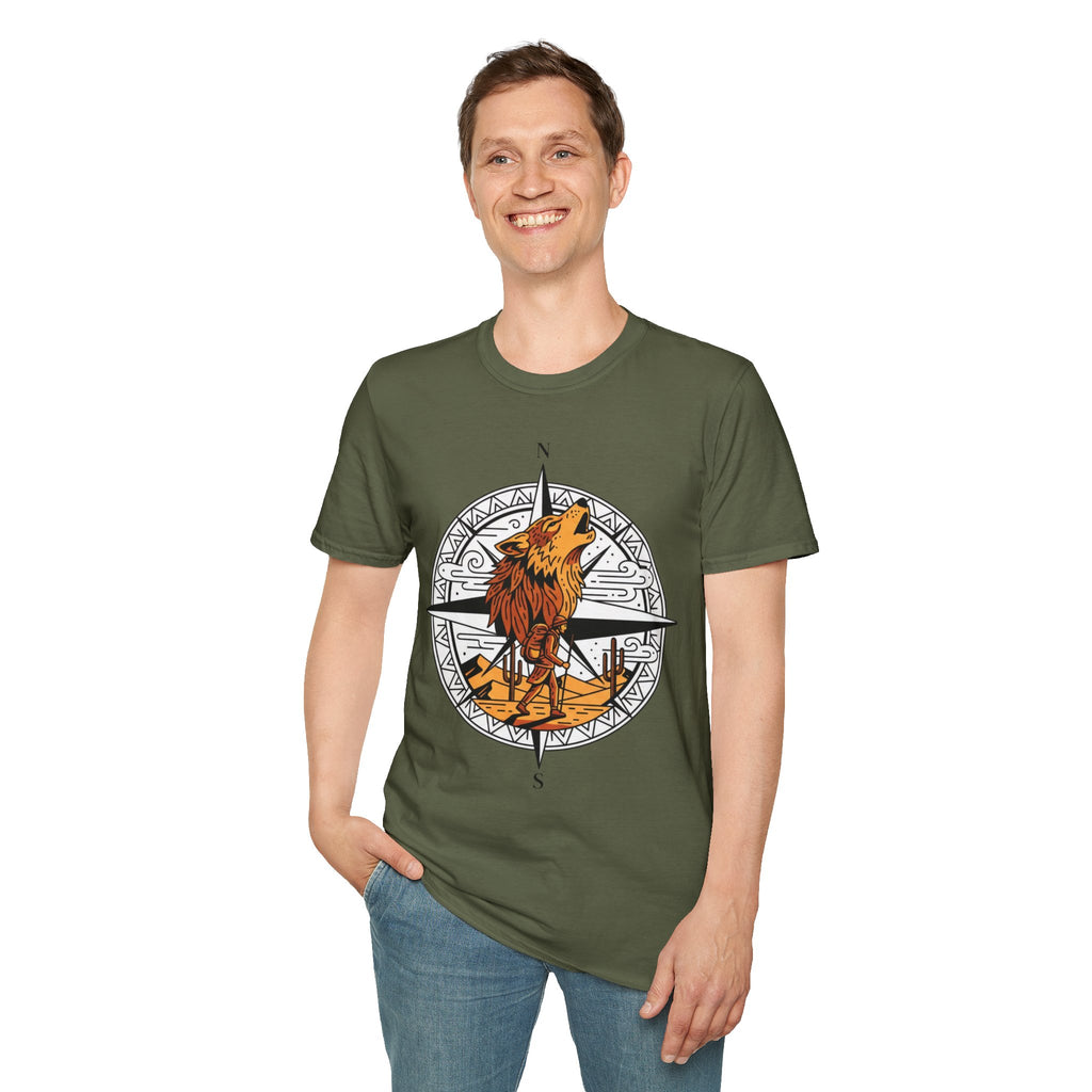 D78 Wolf Trail — T-shirt loup aventure