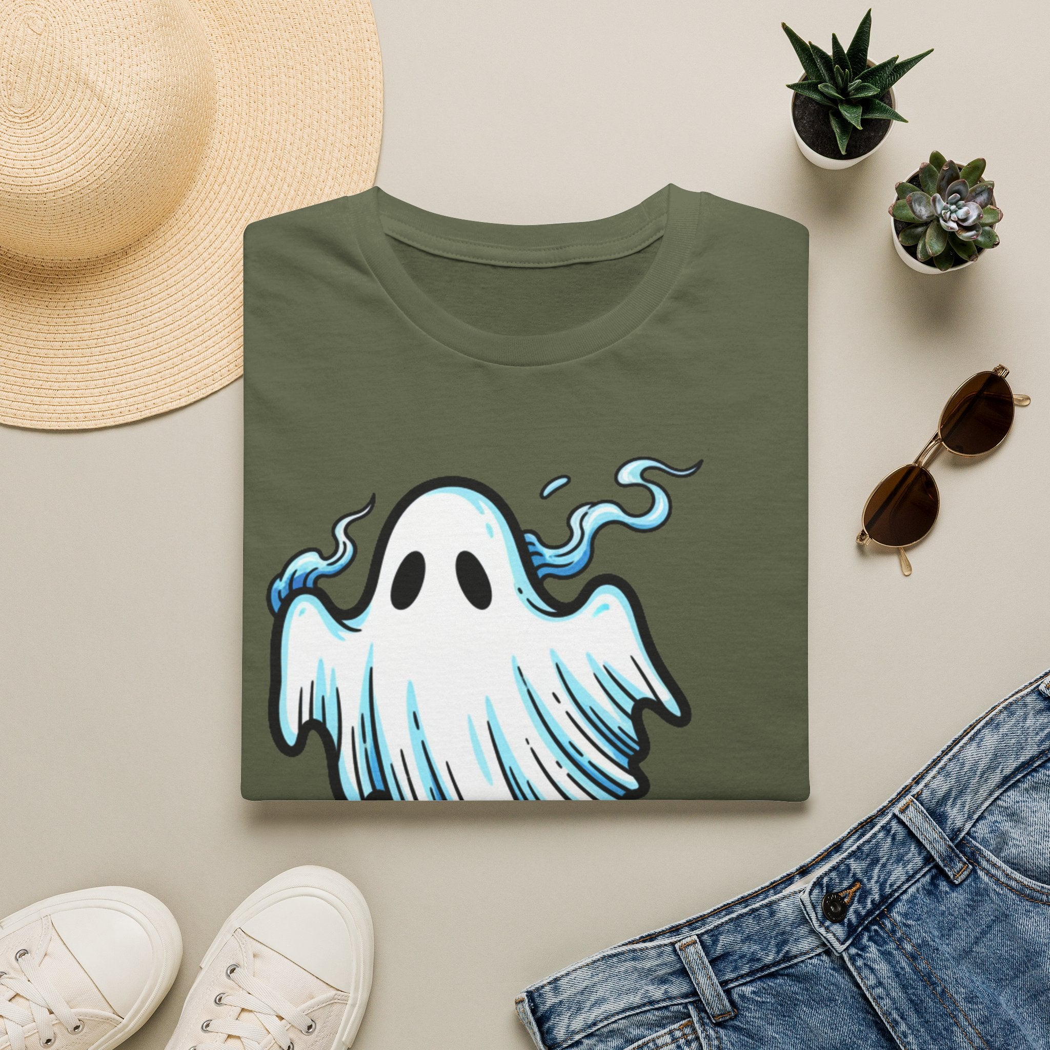 D78 Essentials — Floating Ghost T-Shirt