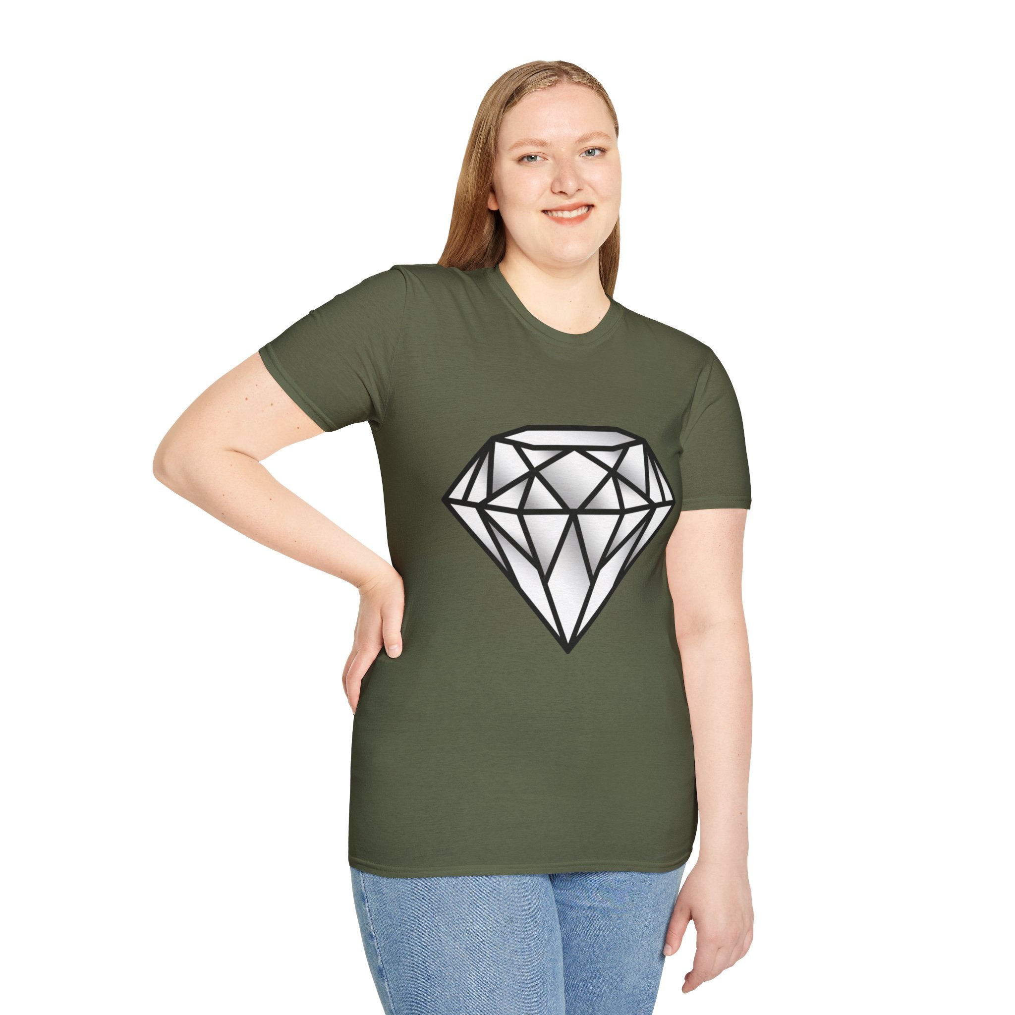 D78 Essentials — Gemstone Diamond T-shirt