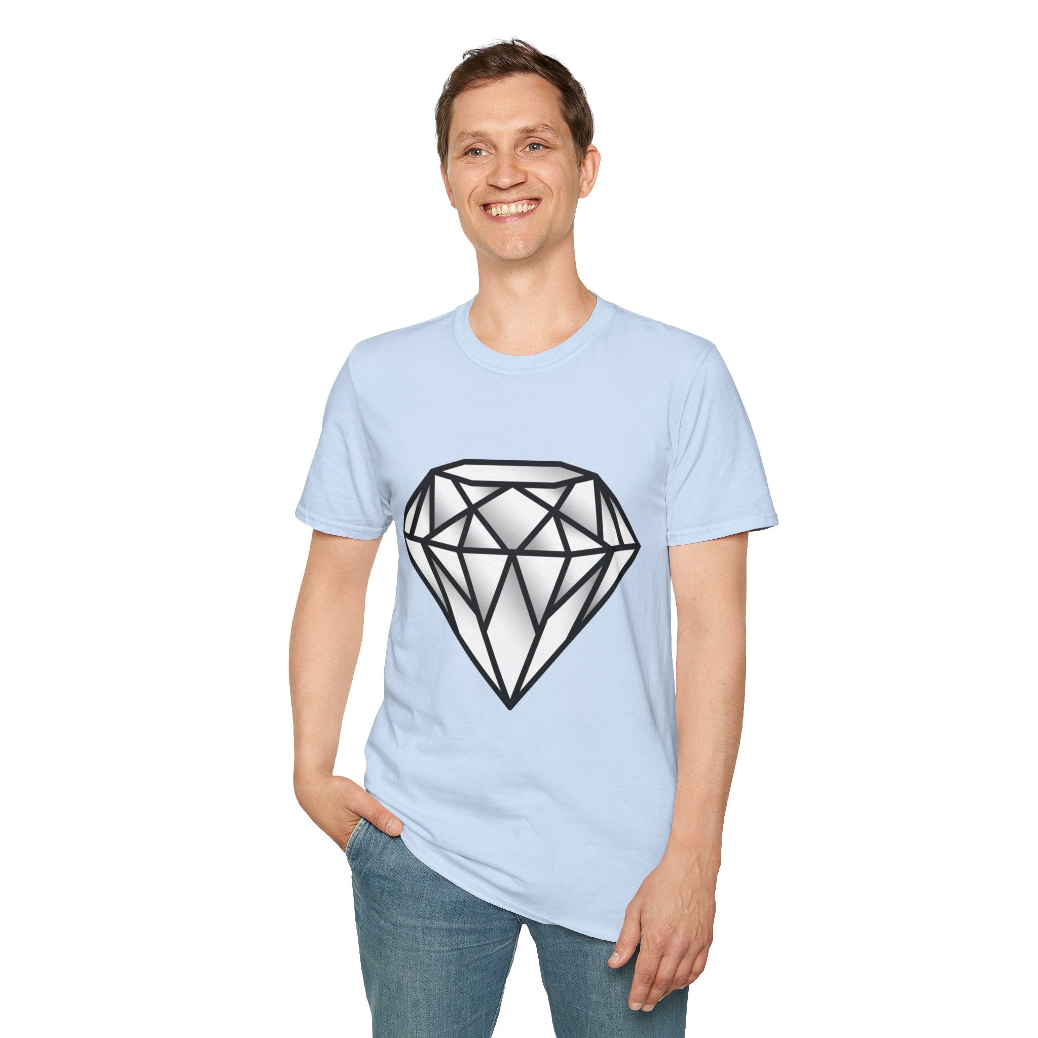 D78 Essentials — Gemstone Diamond T-shirt