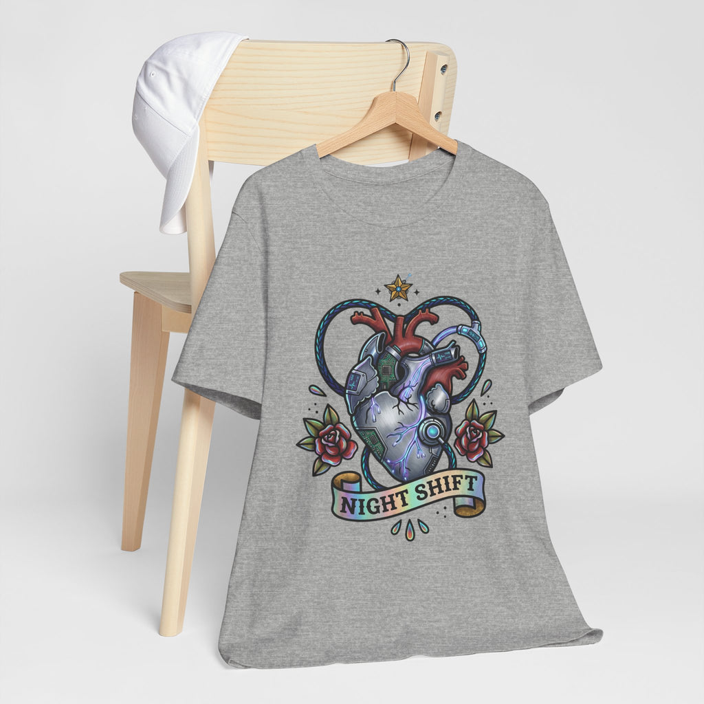 D78 Graveyard Shift — Anatomical T-shirt