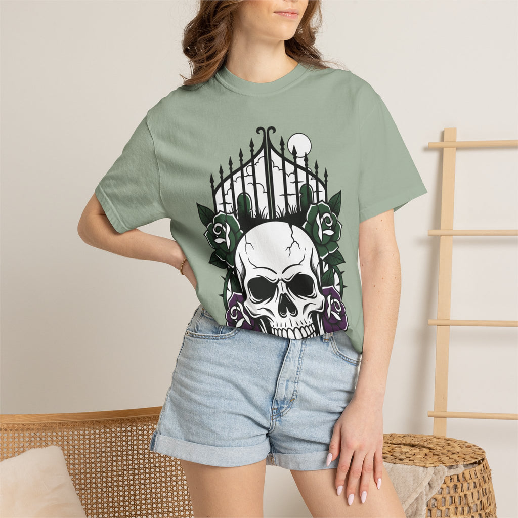 Skull & Rose Gate T-Shirt
