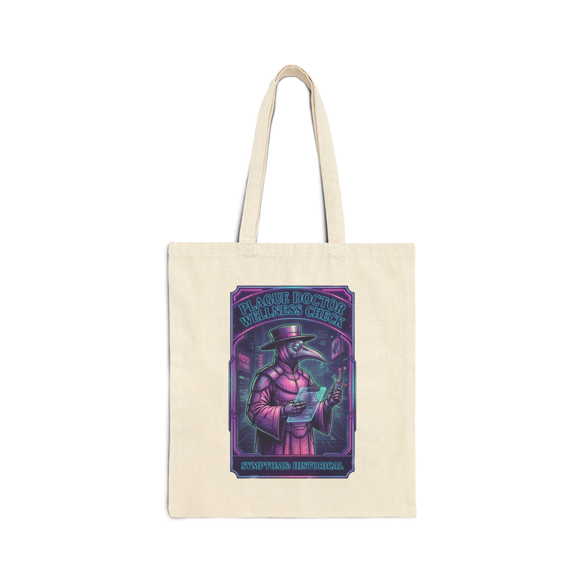 Plague Doctor Retro Illustration Tote | History Humor, Museum Nerd