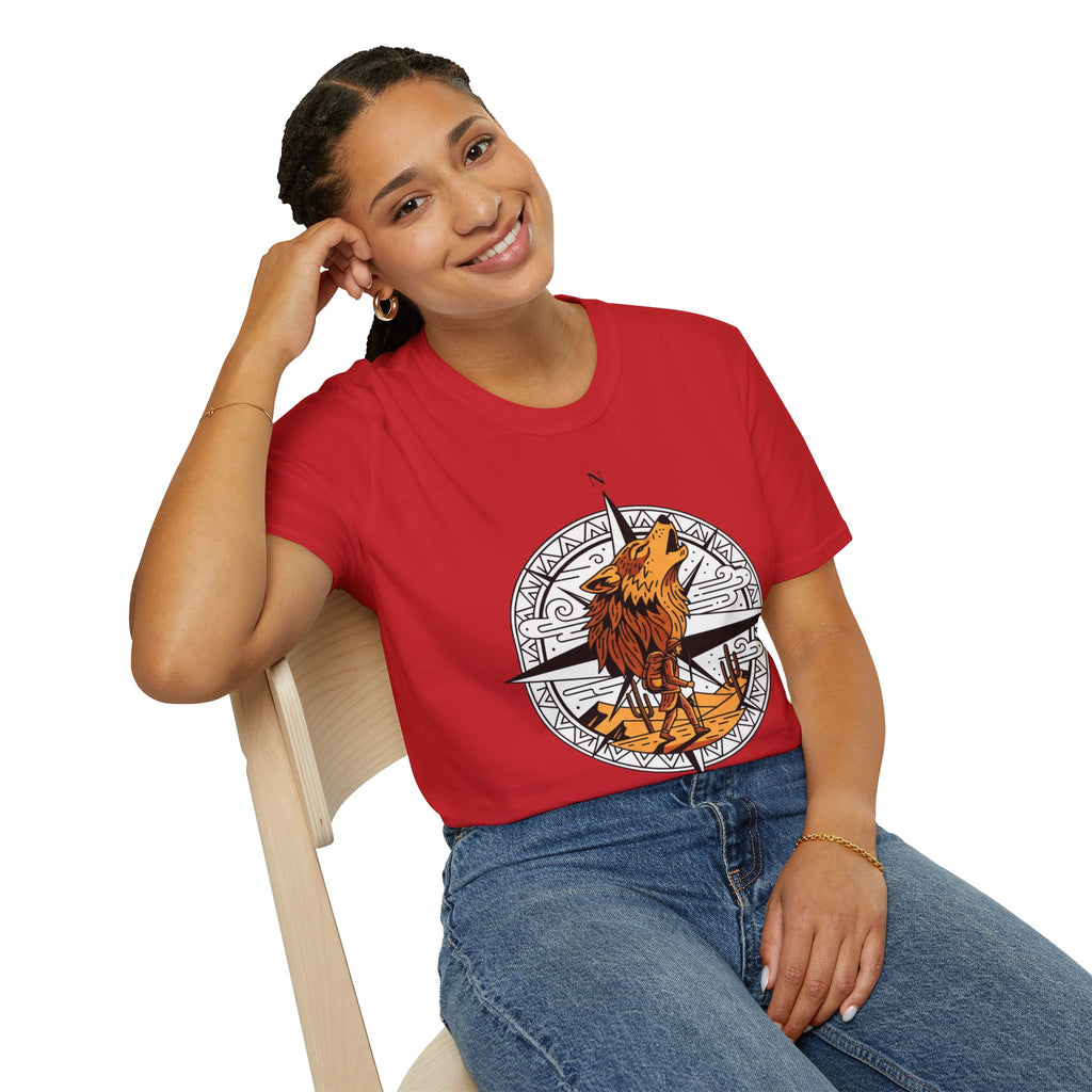 D78 Wolf Trail — T-shirt loup aventure