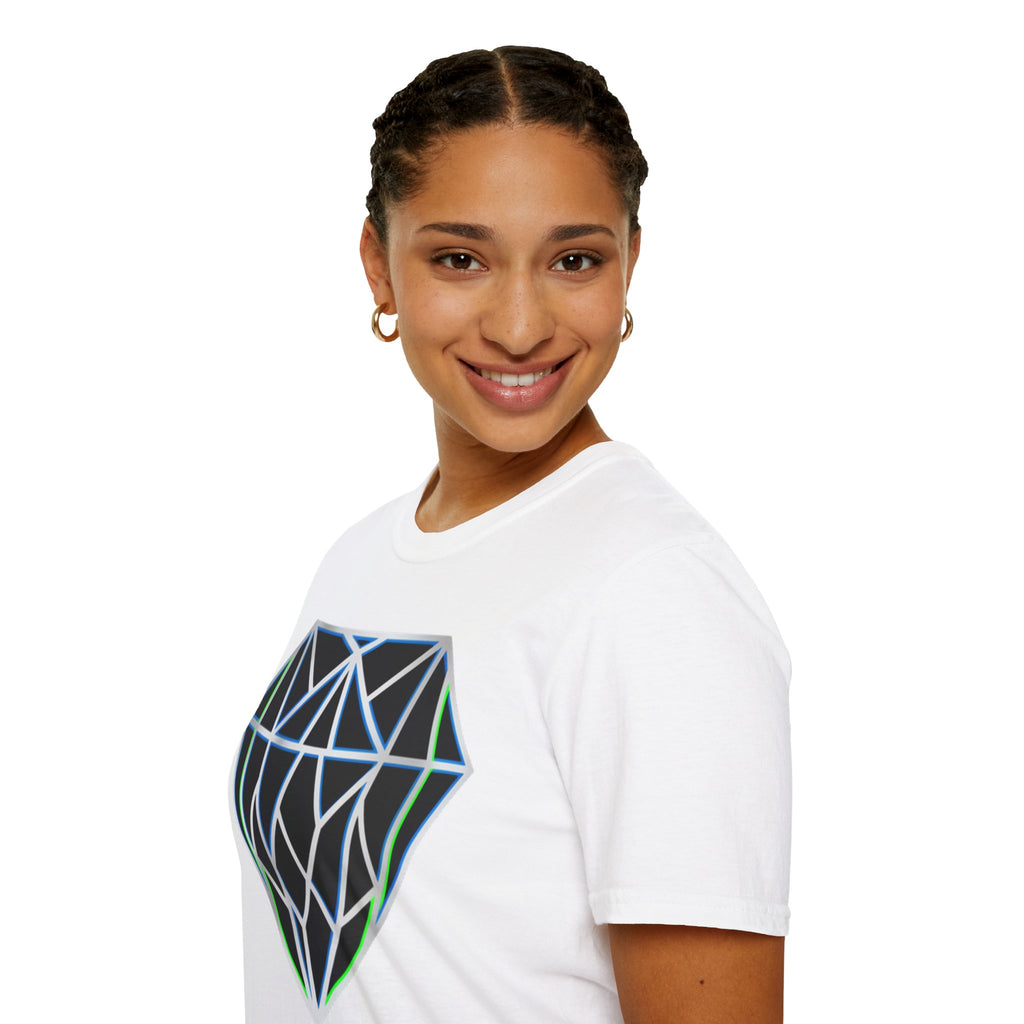 D78 Essentials — Geometric Diamond T-Shirt