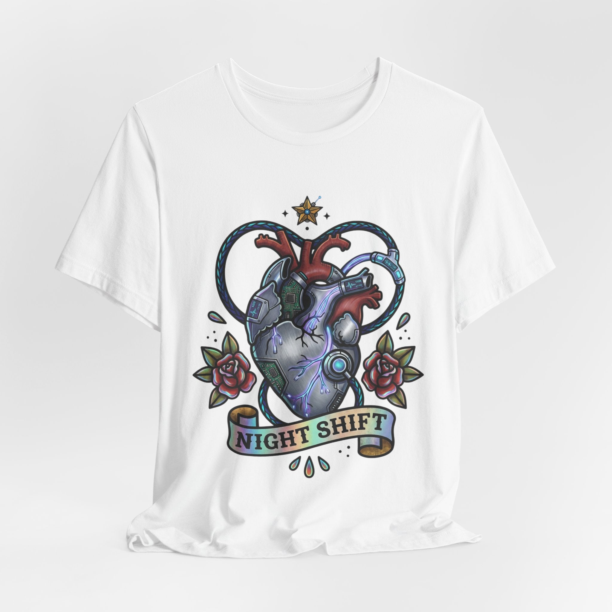 D78 Graveyard Shift — Anatomical T-shirt