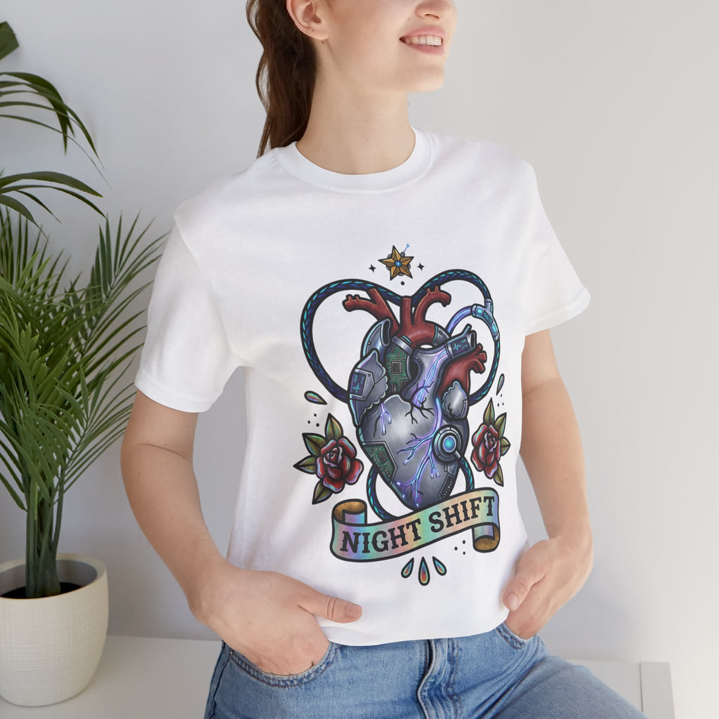 D78 Graveyard Shift — Anatomical T-shirt