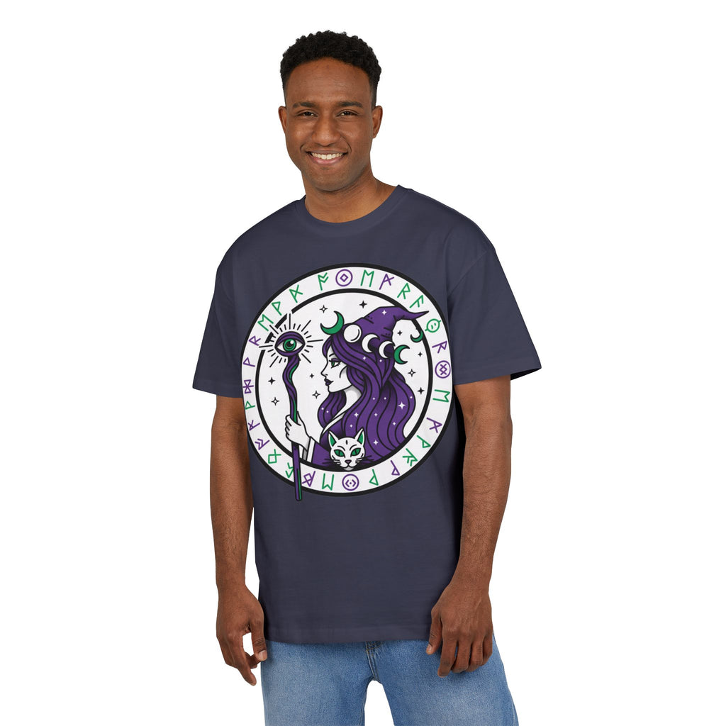 D78 Mystic Circle — Runic Witch T-shirt