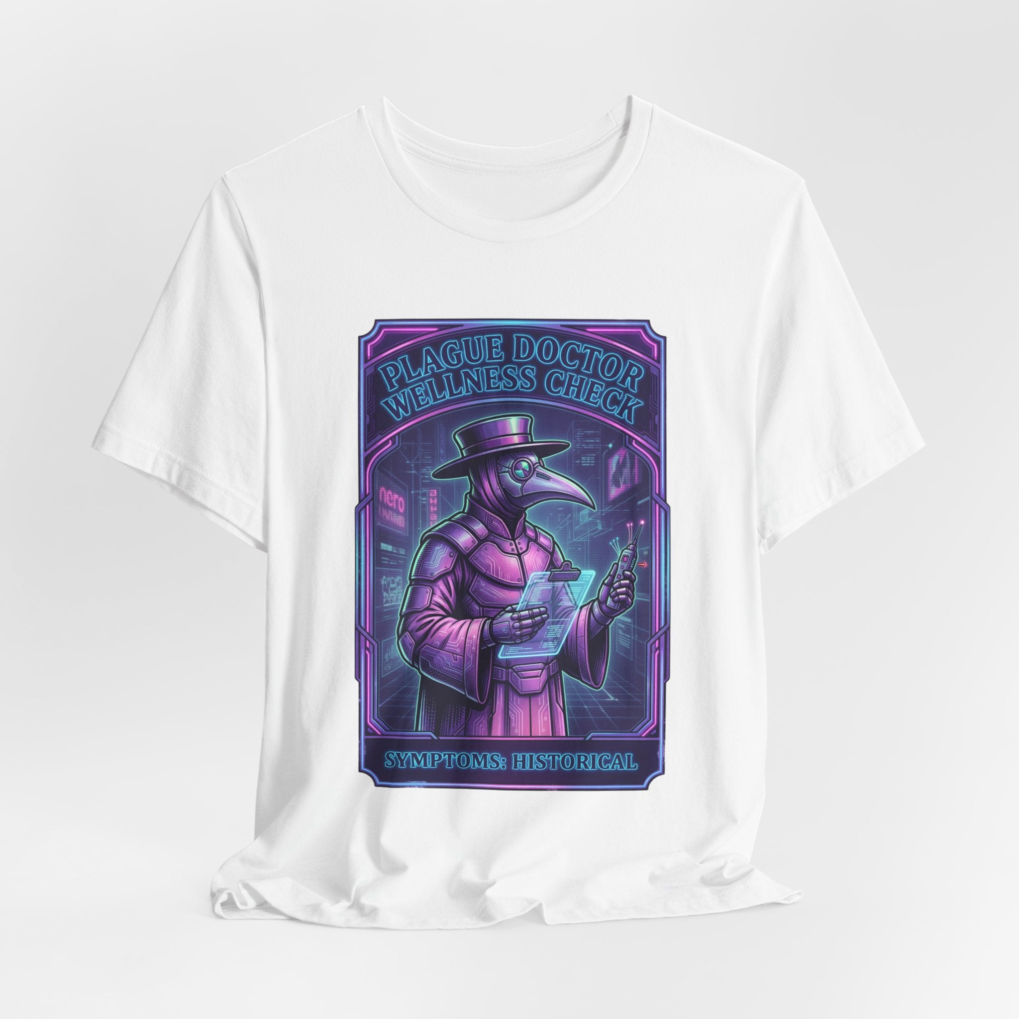 Plague Doctor Illustration Tee | History Humor, Medieval Medical Poster