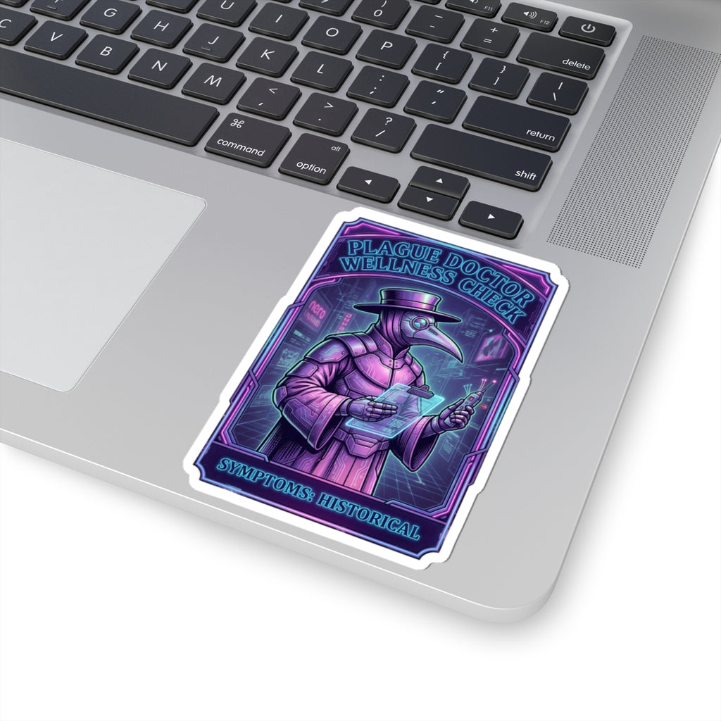 Plague Doctor Illustration Sticker | History Humor, Historical Medicine