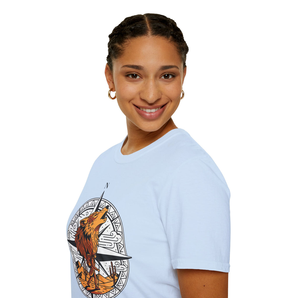 D78 Wolf Trail — T-shirt loup aventure